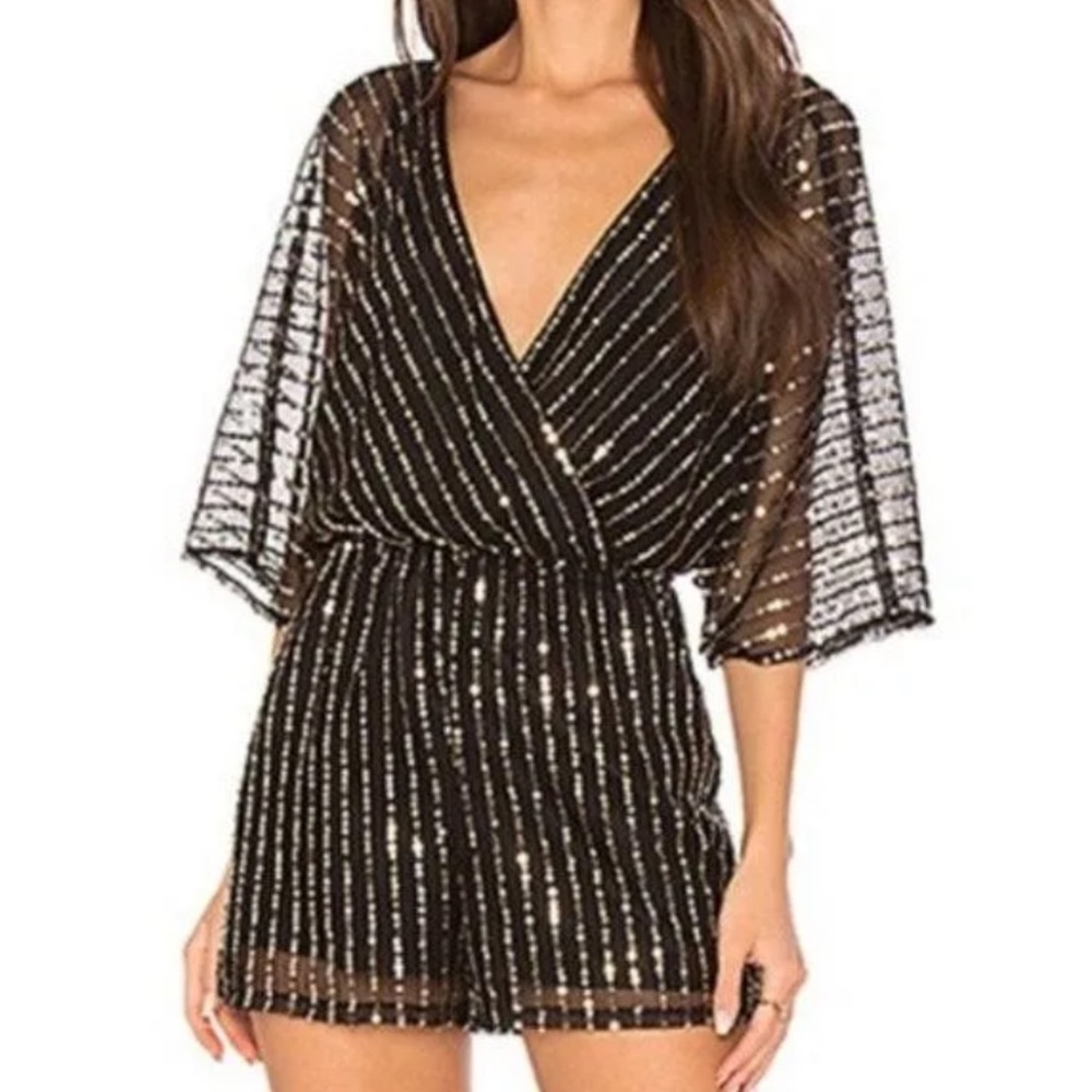 BB Dakota sequin romper